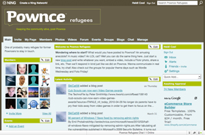 Pownce Refugees on Ning