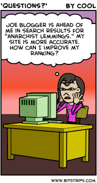 comic: improving search rankings question