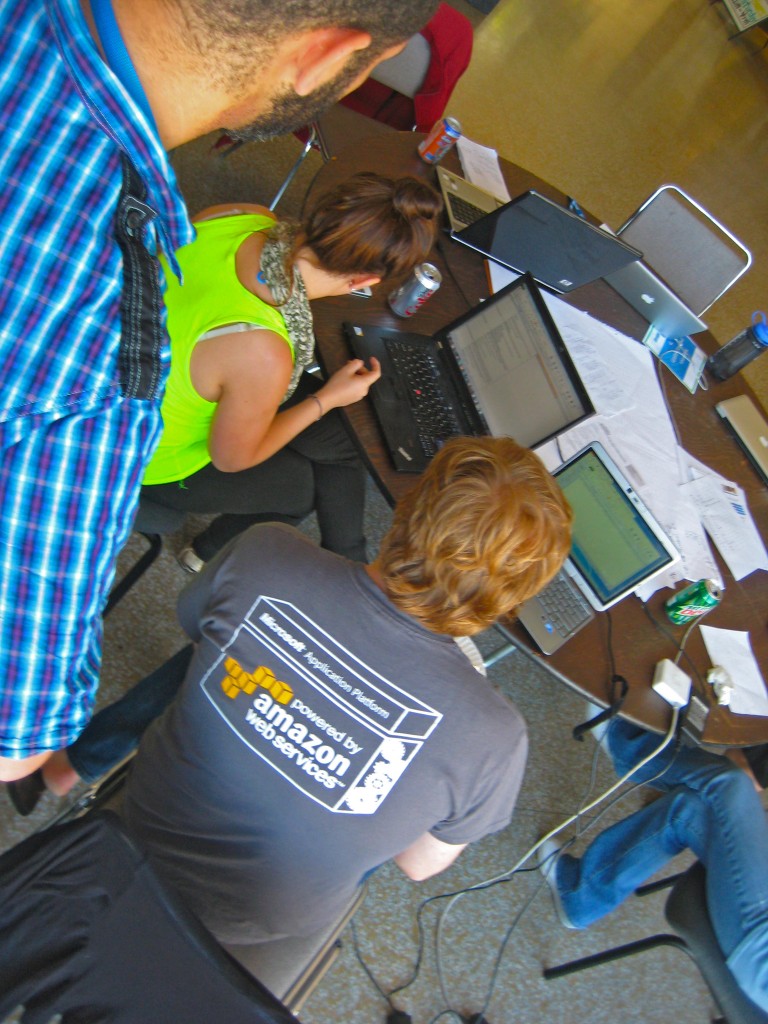 Coders Hard at Work Coders Hard at Work